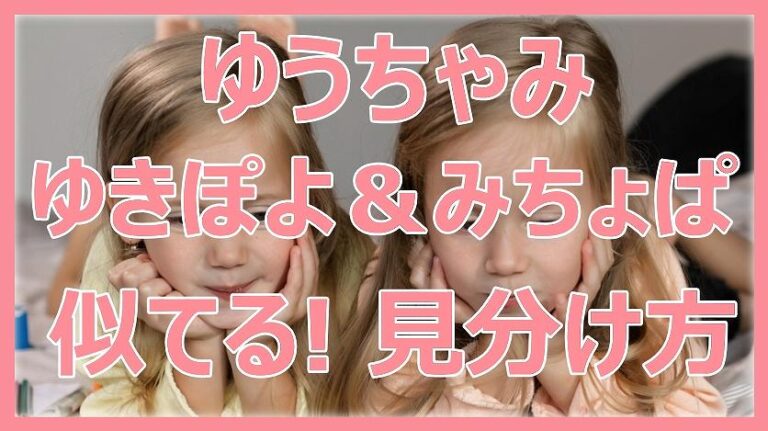 ゆうちゃみ・ゆきぽよ・みちょぱが似てる！簡単な見分け方を紹介！ ネットブレイク